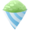 Green Sno Cone